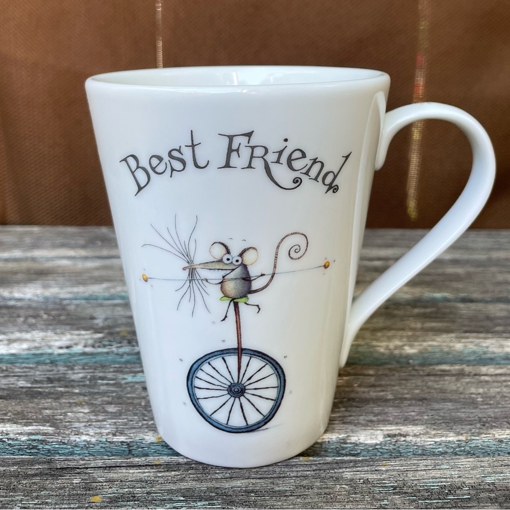 Clare Mackie Royal Worcester Best Friend Mug